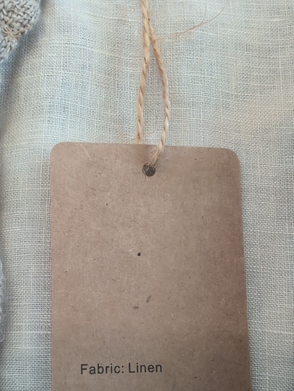 NWTO MaLieb Hand Woven Natural Raw Linen Tunic/Duster - Picture 16 of 16